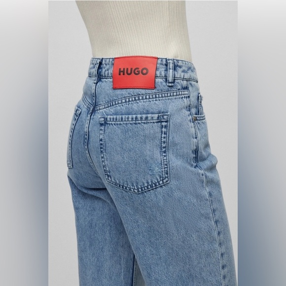 HUGO‎ BOSS 937 Relaxed Fit Jeans in Blue Rigid Denim - Size 25 - New - Picture 6 of 16